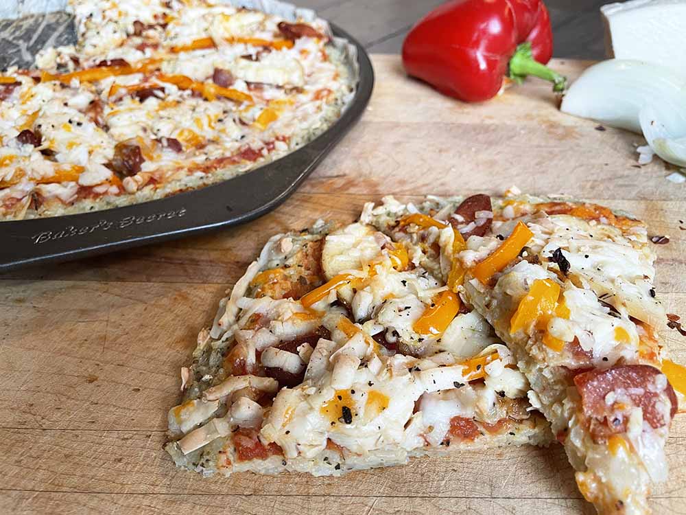 Rice Crust Pizza